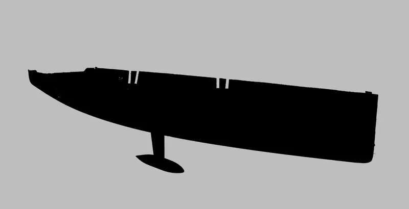 Hull profile render, project development